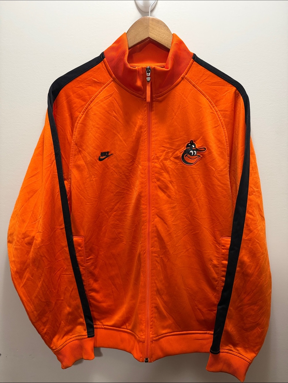 Vintage 90s Nike Cooperstown Collection Baltimore Orioles Track Jacket